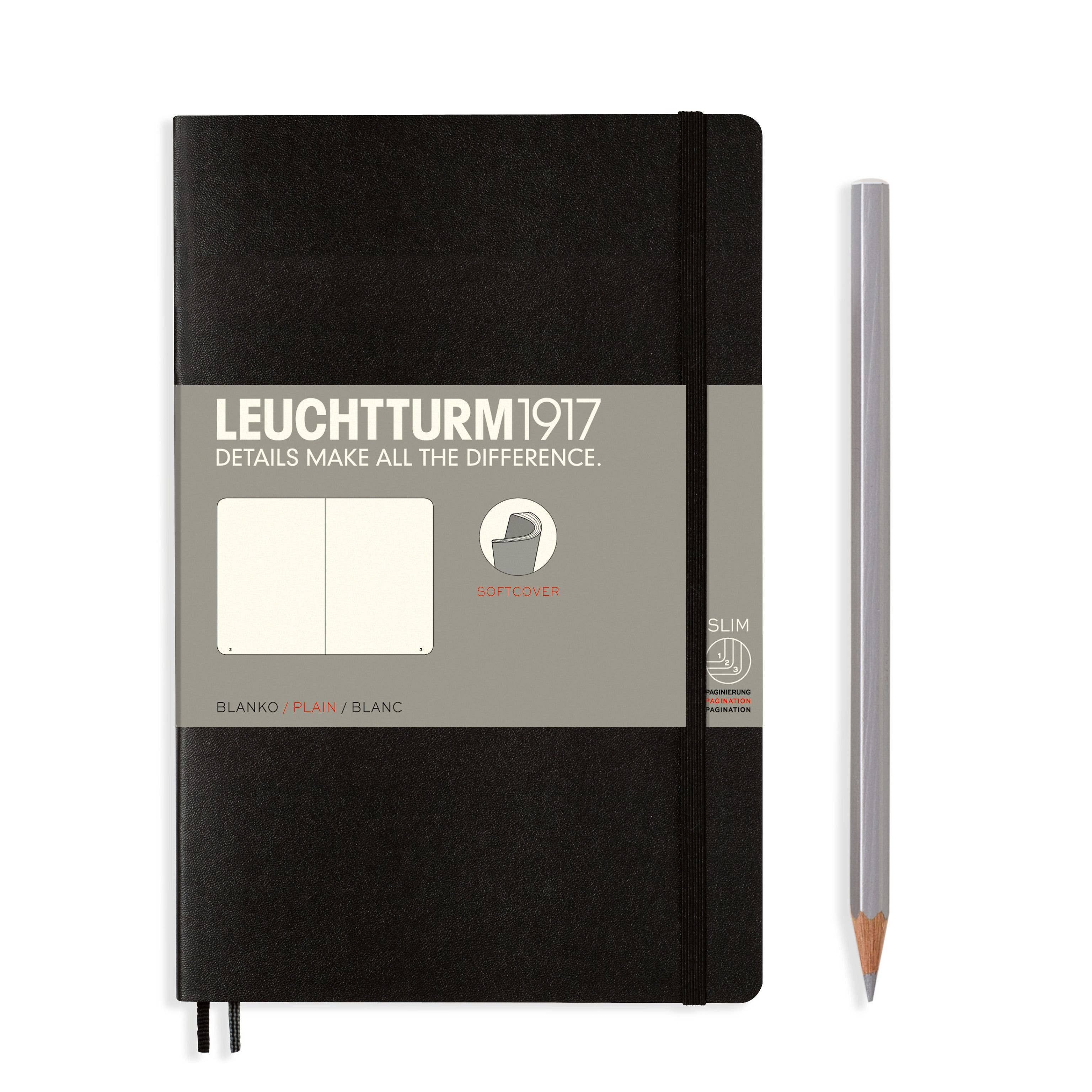 Leuchtturm1917 softcover notebook — numbered pages and archival-quality paper