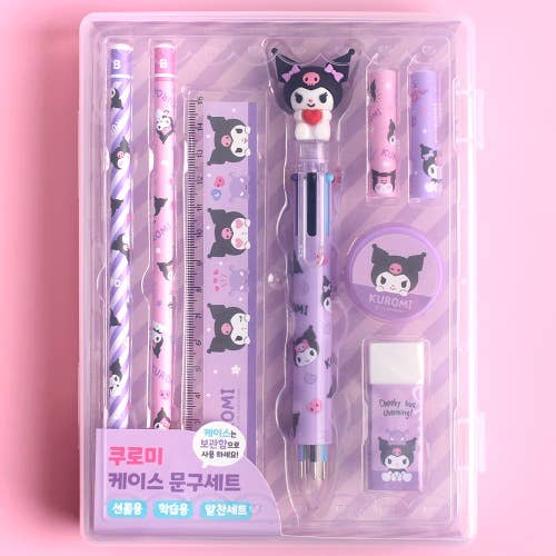 Sanrio Cinnamoroll Pencil, Pen School Office Stationery Set: Cinnamoroll