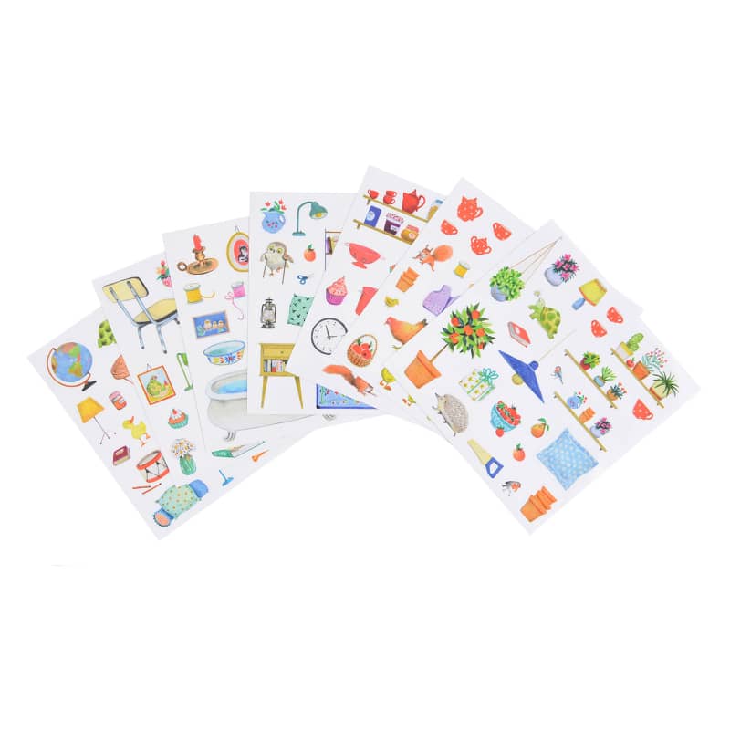 Coloring Books & Stickers The Big Family