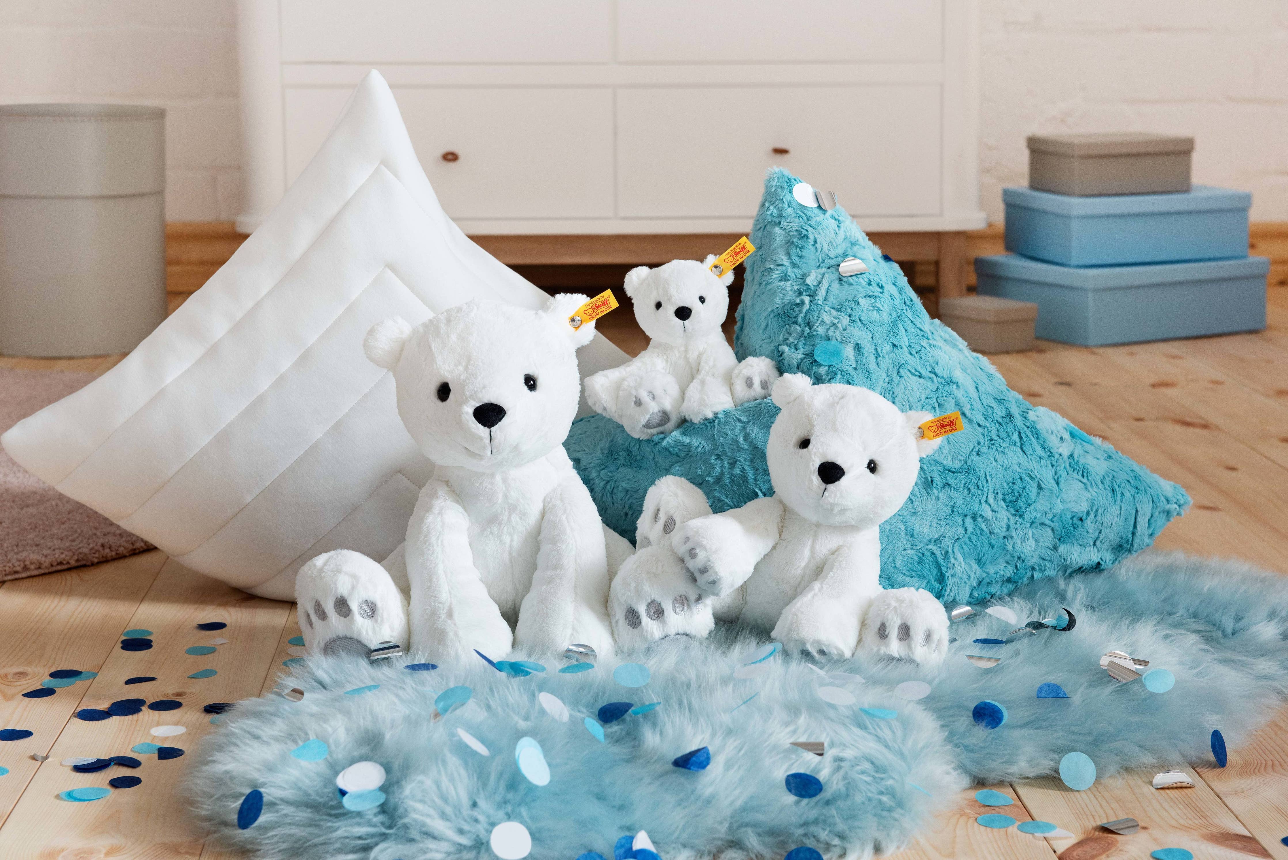 Lasse Polar Bear Plush Toy, 11 Inches