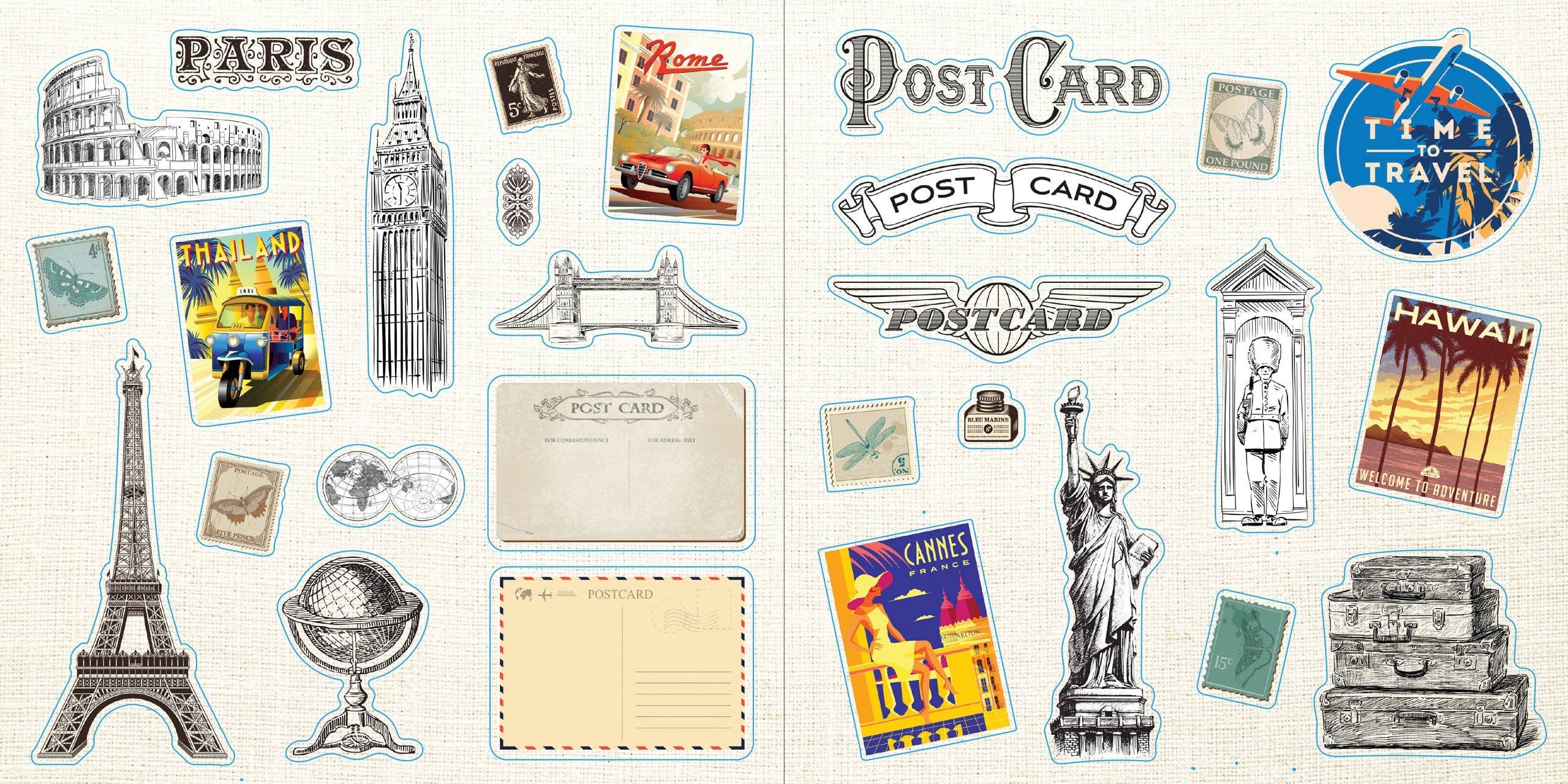 Loads of Ephemera! Sticker Book