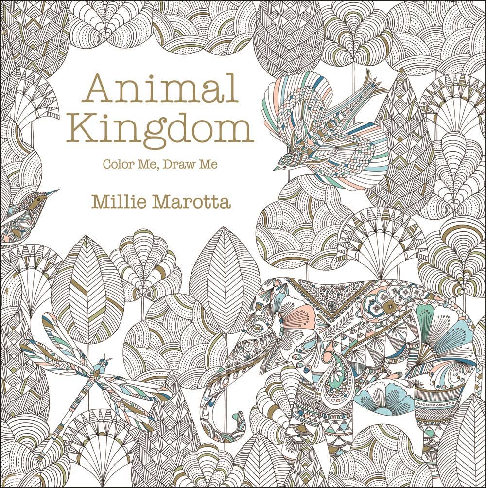 Millie Marotta Animal Kingdom Coloring Book – Every Little Something