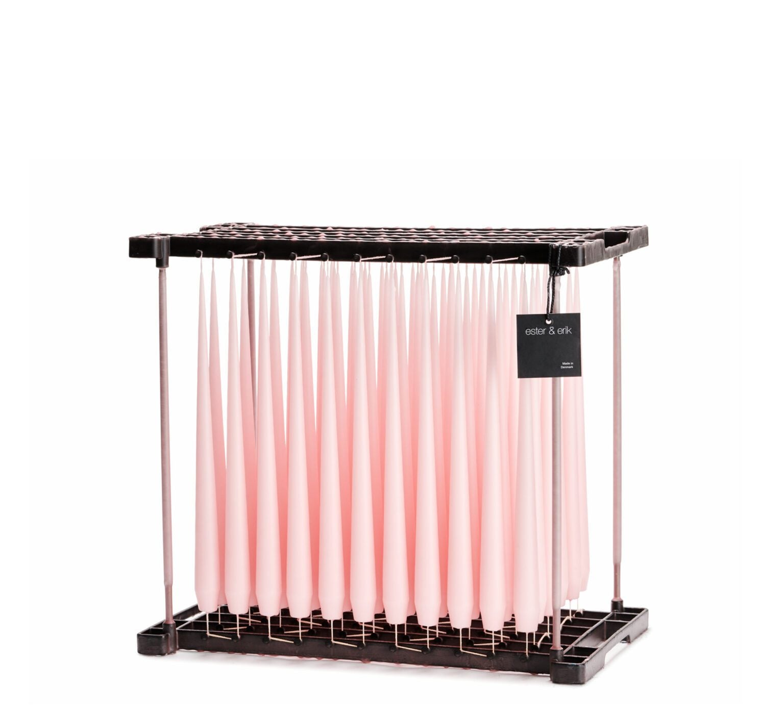 ester & erik Taper Candles 4 Pcs - Rose Quartz