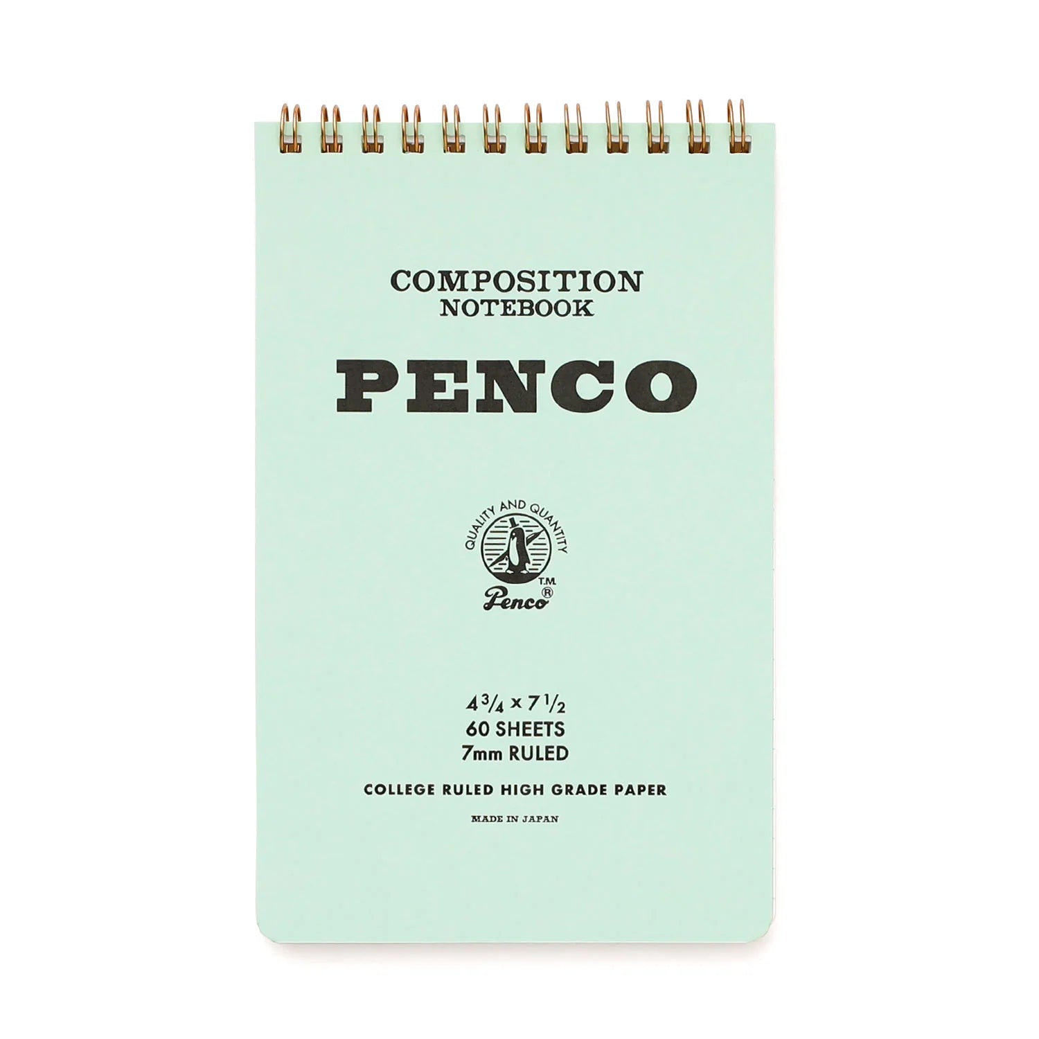 Penco Ruled Coil Notepad - M Mint