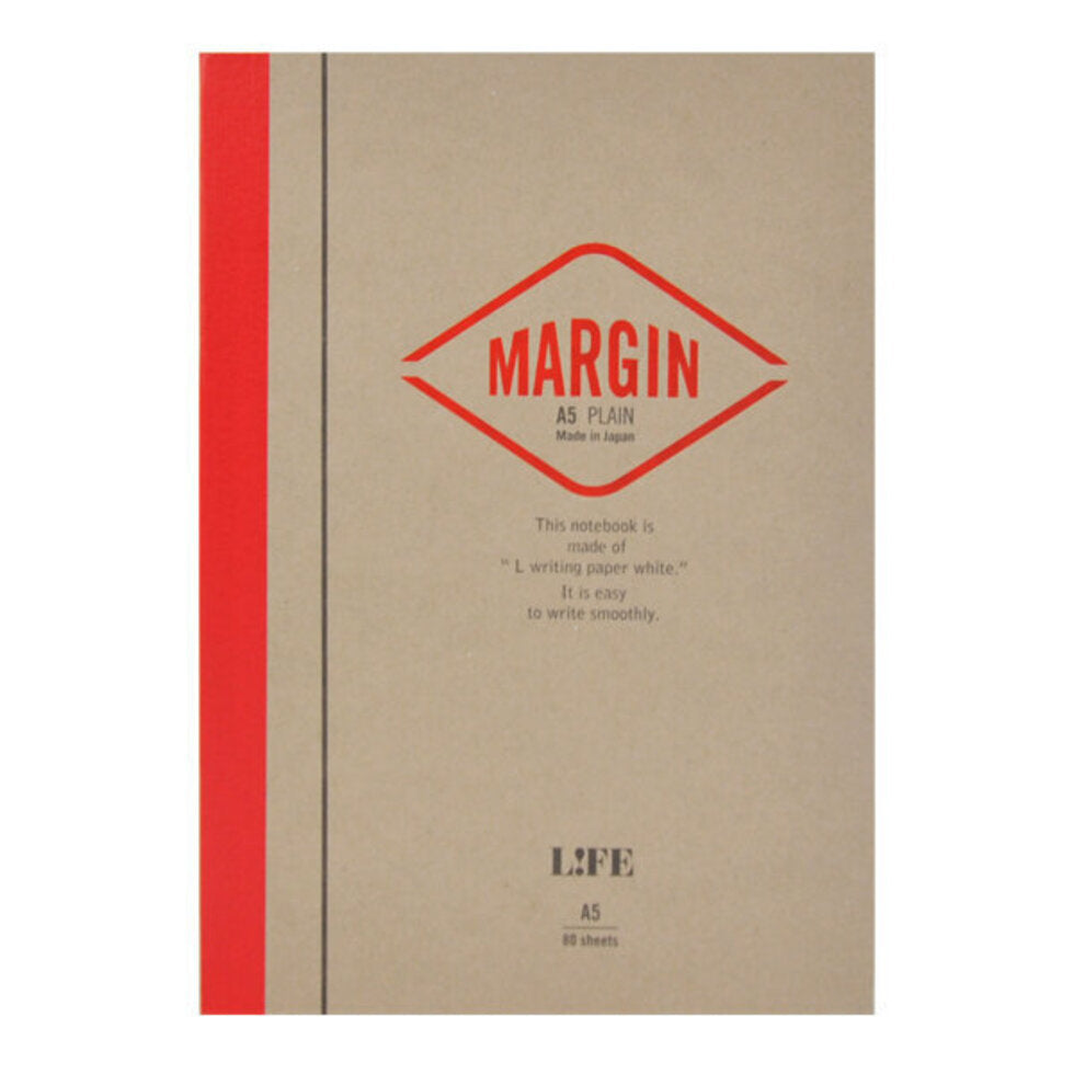 Margin Red Series Notebook – A5