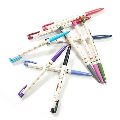 DONG-A Miffy Ballpoint Pen 0.5mm 7PCS SET: 7PCS-1SET