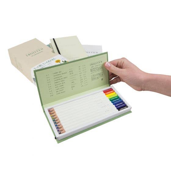 Irojiten Colored Pencil Dictionary Set - Rainforest