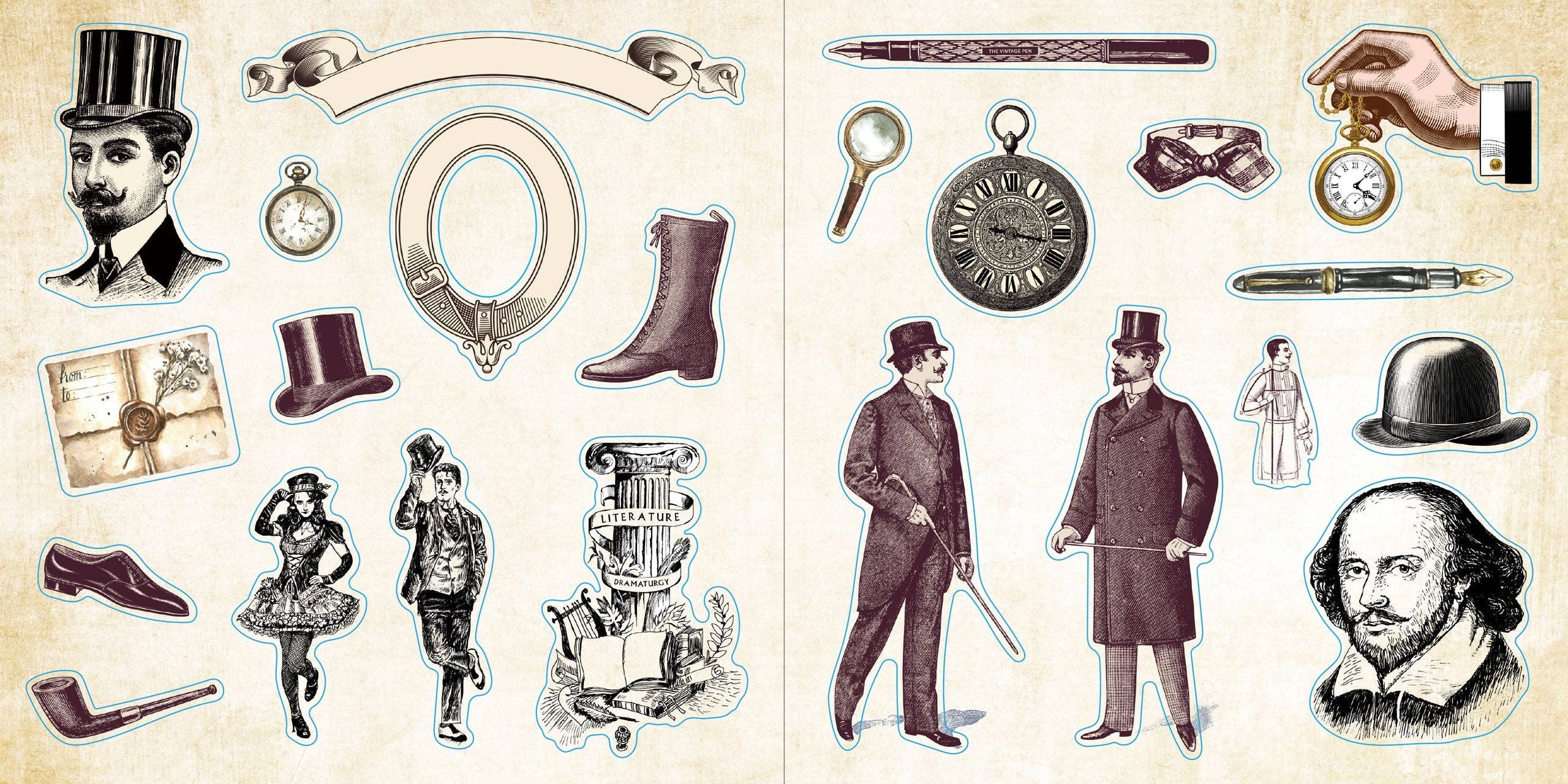 Loads of Ephemera! Sticker Book