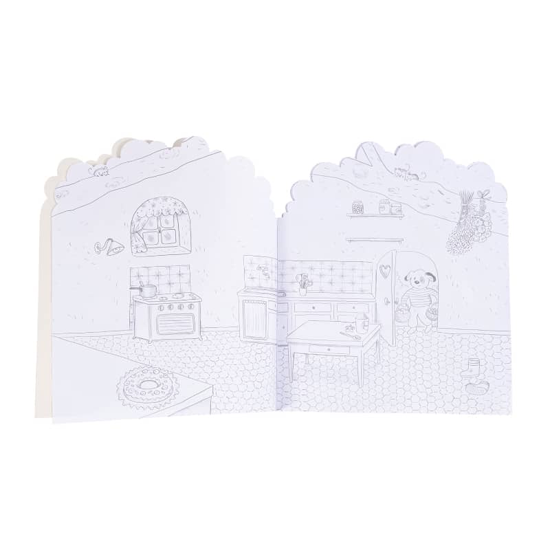 Coloring Books & Stickers The Big Family