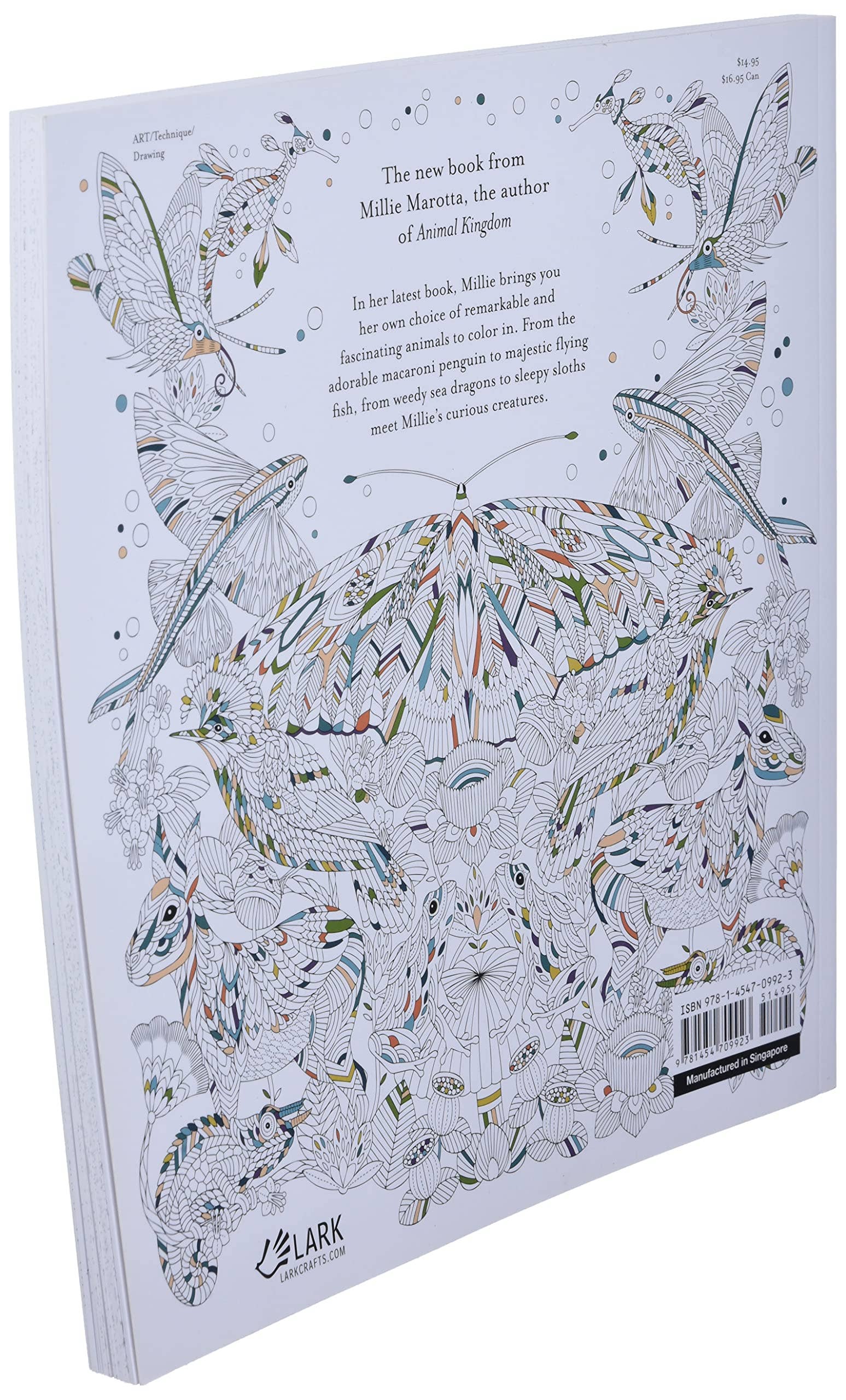 Millie Marotta Curious Creatures Coloring Book