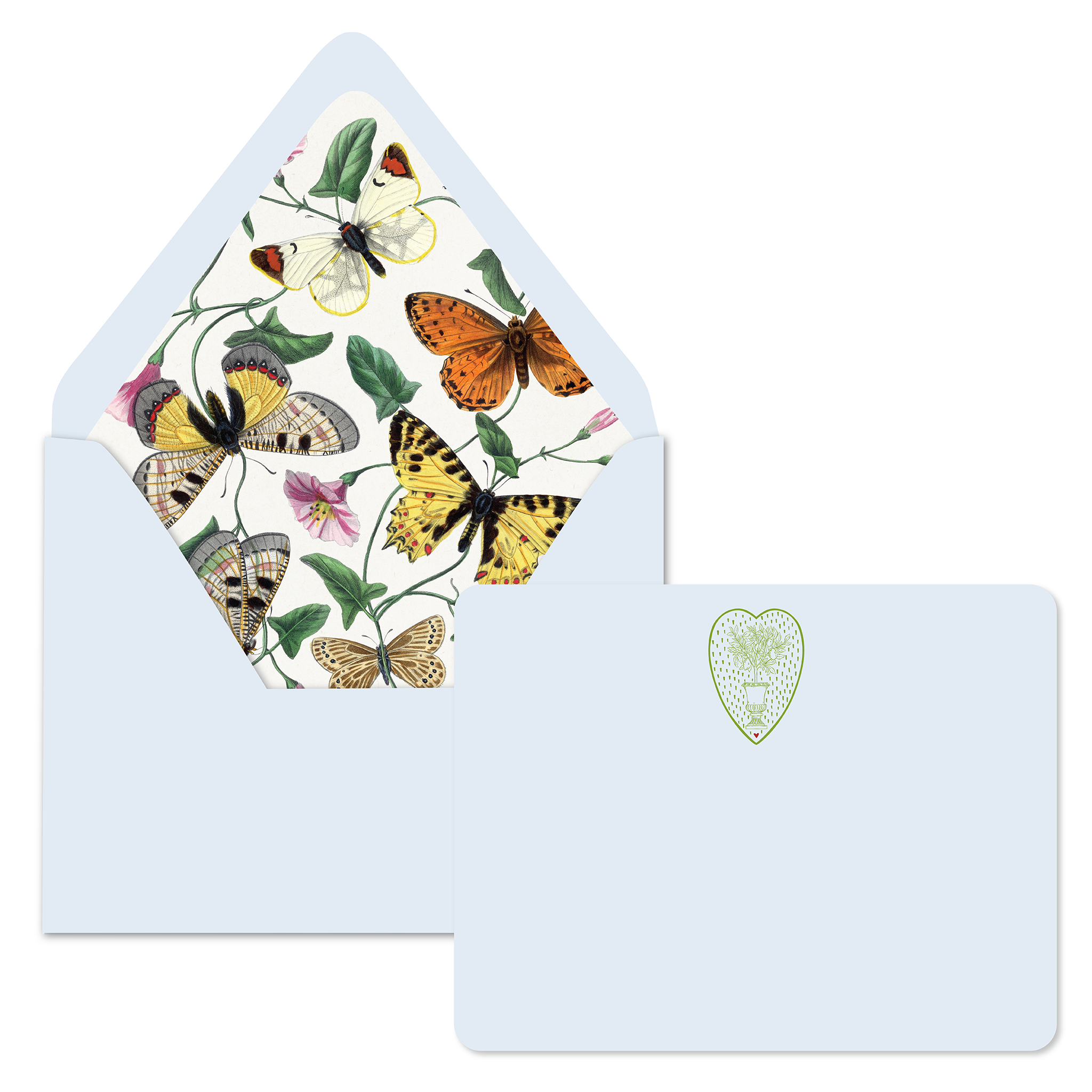 Foil Stamped Stationery Set - Lemon Love