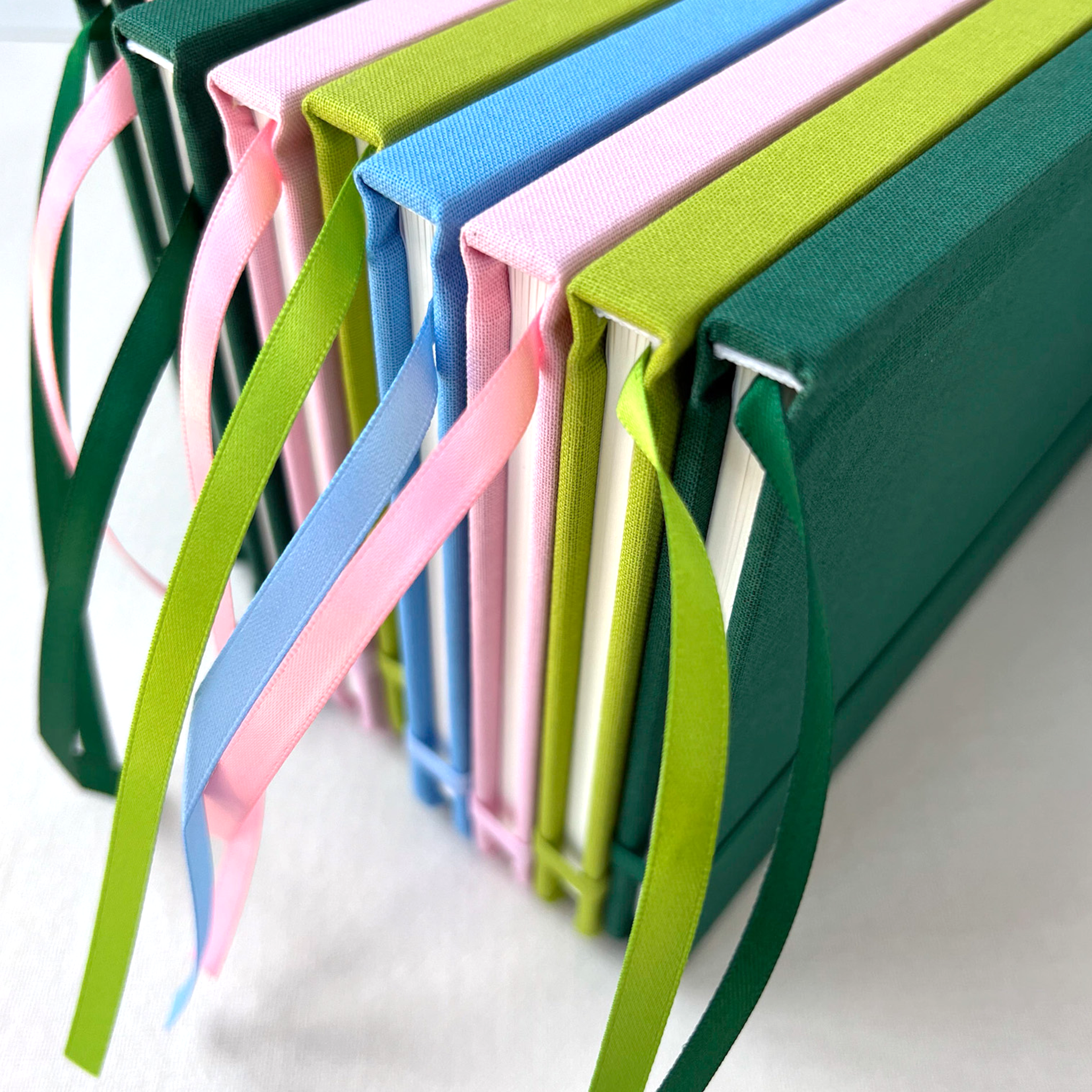 Apple Green Hardcover Journal - Free Customization