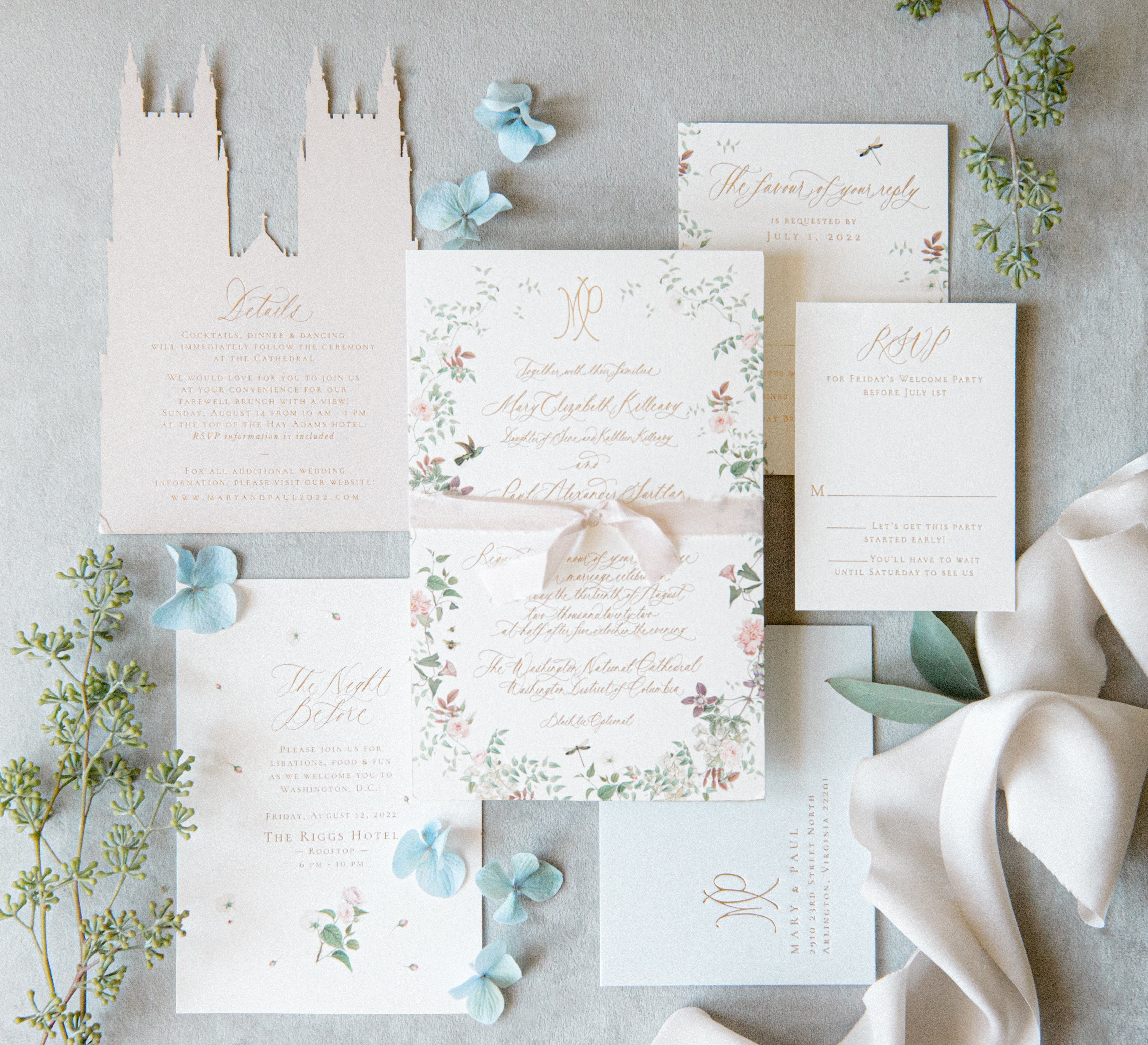 Every Little Something Creates Custom Wedding Stationery From the First Impression to the Final Detail