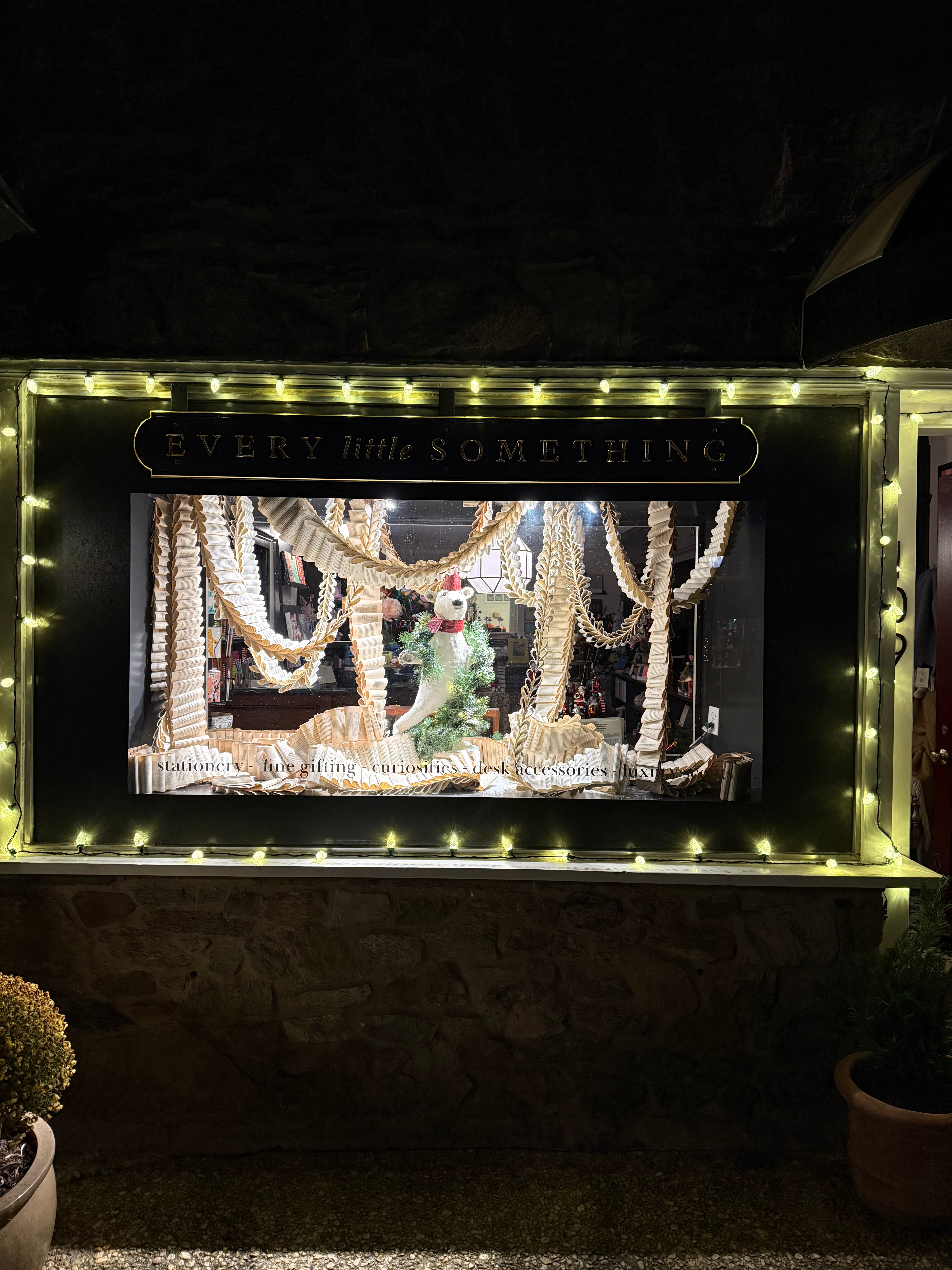 Every Little Something Wins Middleburg’s Christmas Window Decorating Contest