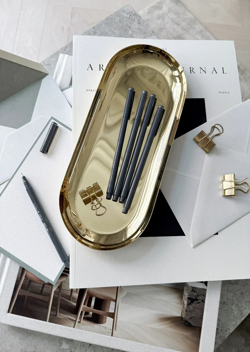 Skultuna Brass Oval Tray — a timeless object made to be used and admired for years