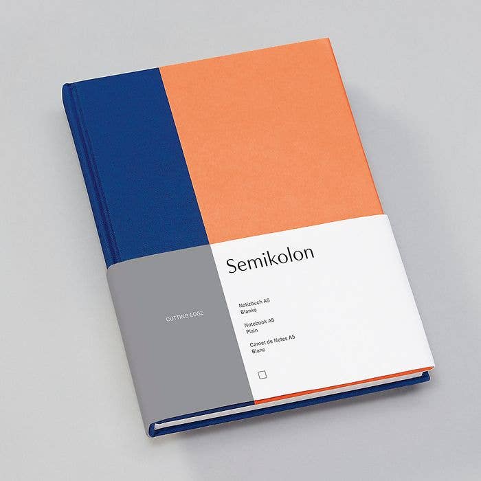 Cutting Edge - Notebook: Medium / Plain / Tangerine Lavender