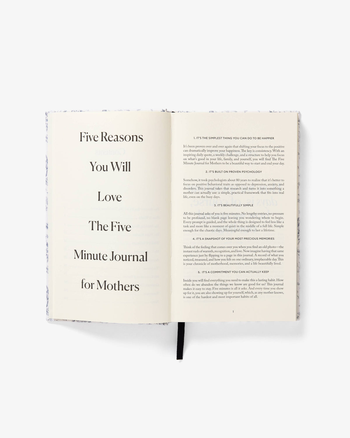 The Five Minute Journal for Mothers