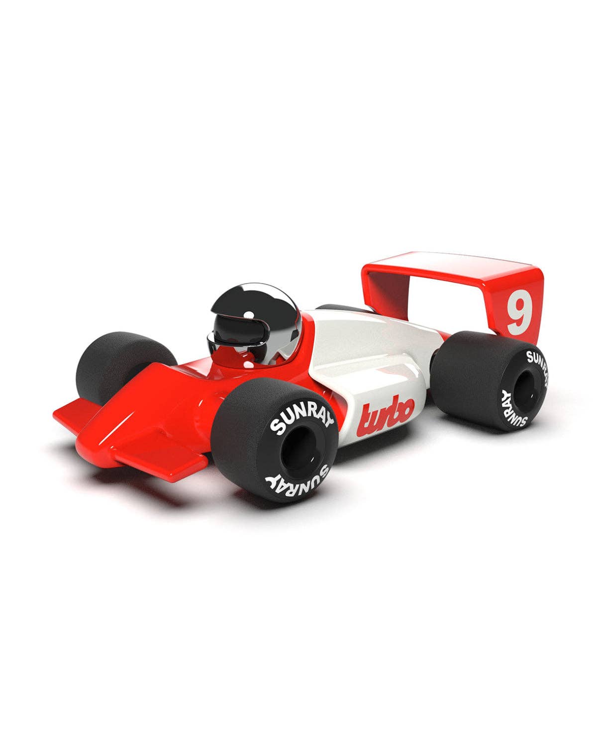 Car TURBO: Turbo Laser Red