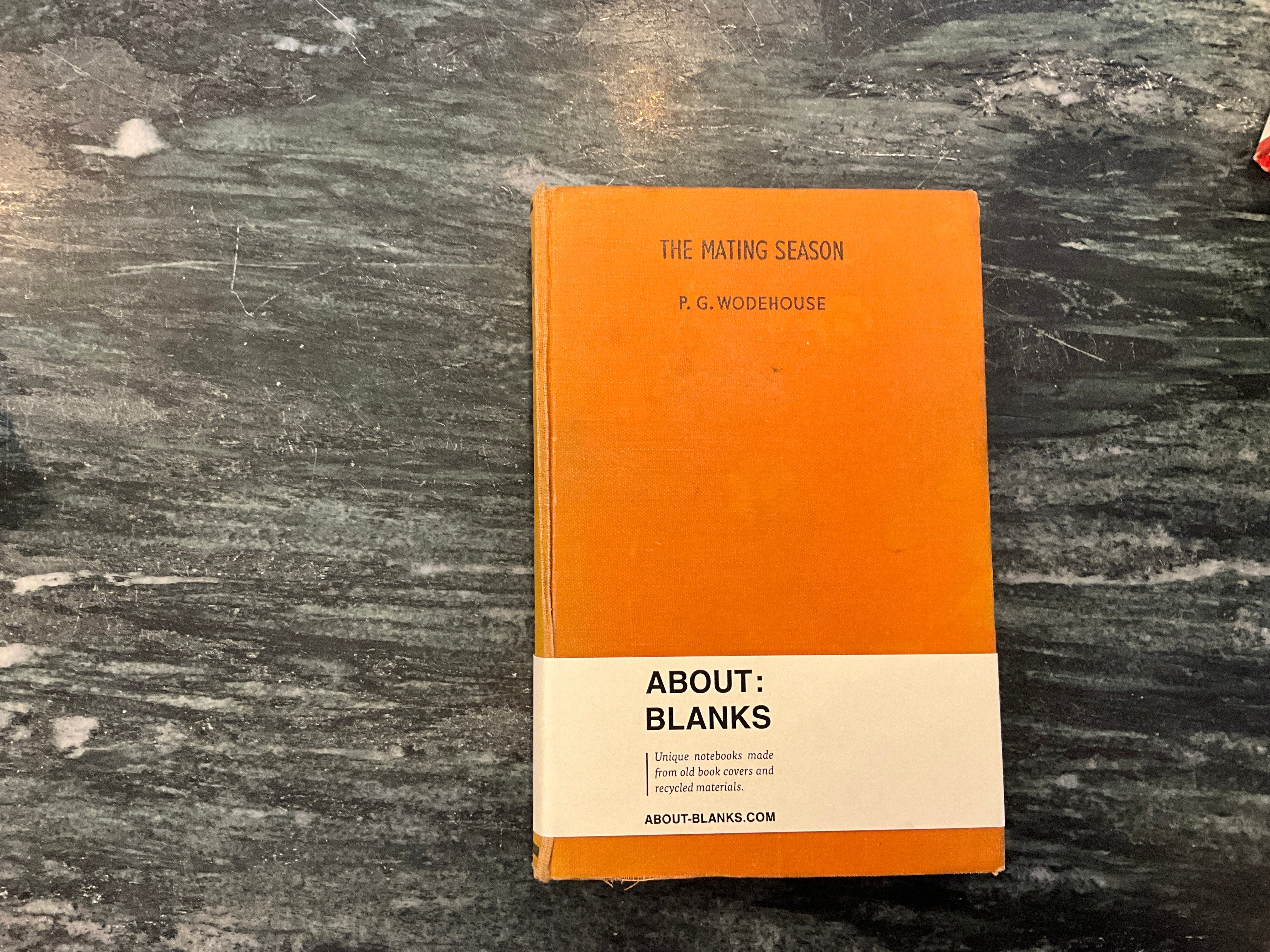 Vintage About Blanks Notebook: The Mating Season
