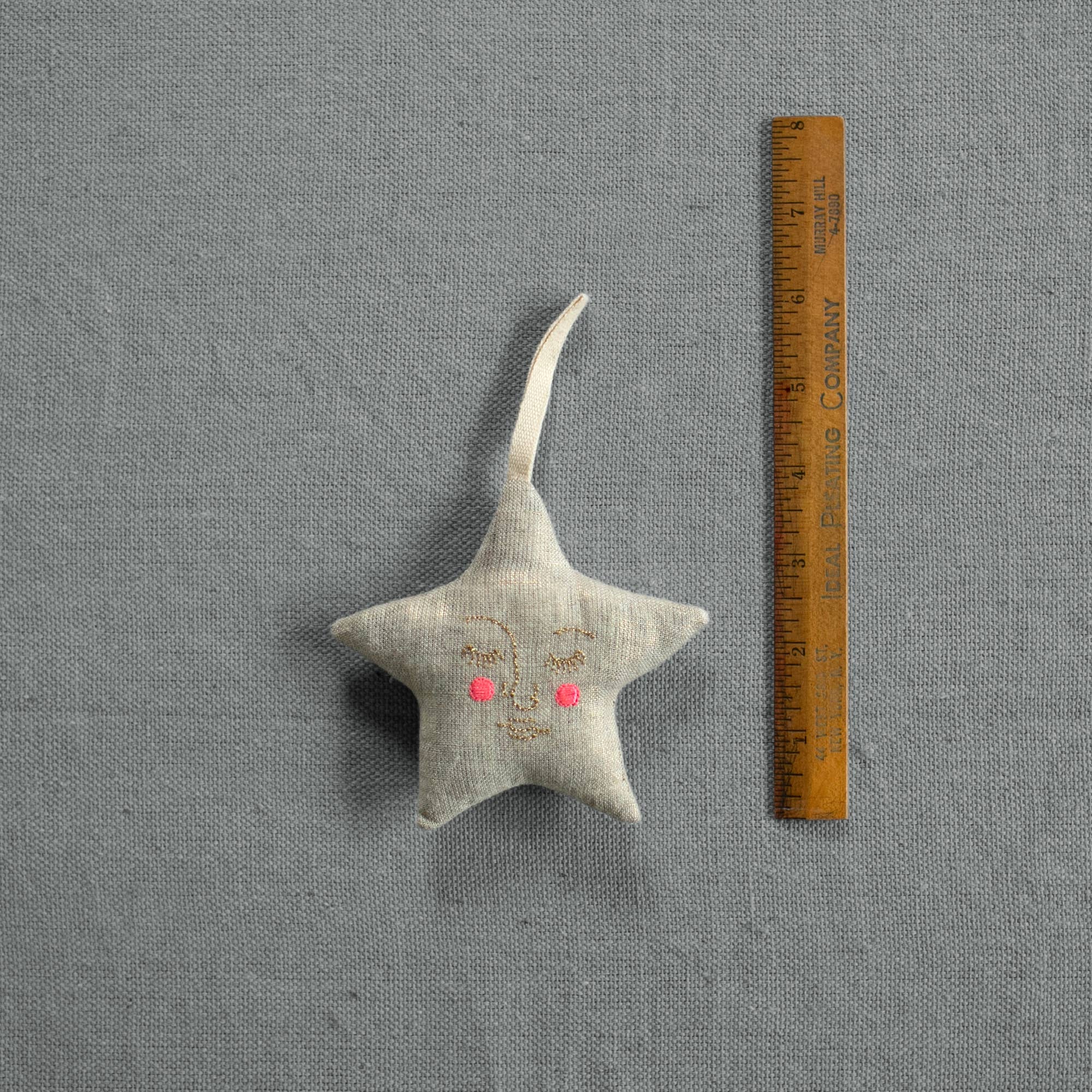 Handsome Star - Cotton & Lavender filled Ornament, Scented