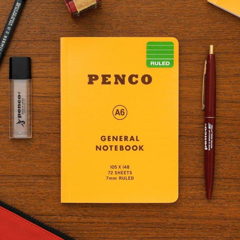 Soft PP Notebook Ruled / A6: White