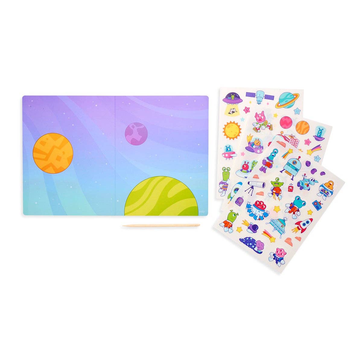 Set The Scene Transfer Stickers Magic - Galaxy Buddies