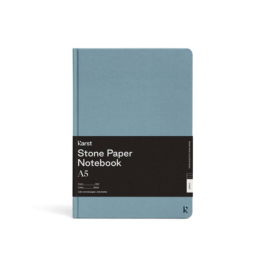 Karst - A5 Hardcover Notebook - Lined: Tangerine