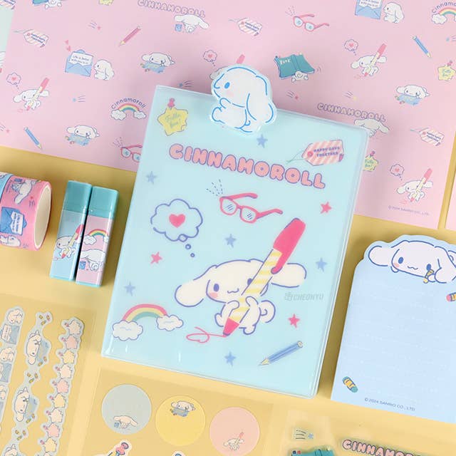Cinnamoroll Cute Diary Deco Bag Set/ Sanrio/ gift set