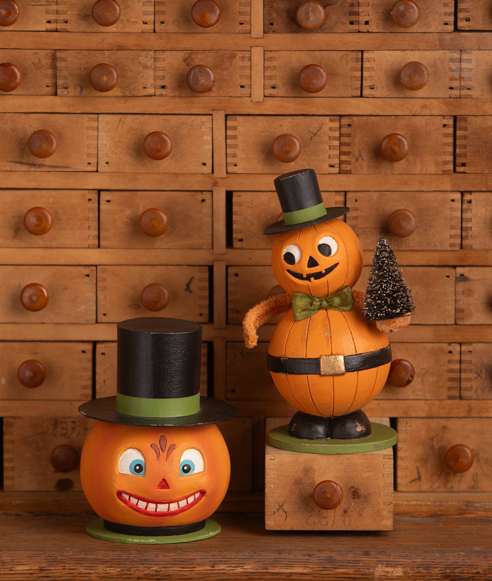 Vintage Jolly Pumpkinman