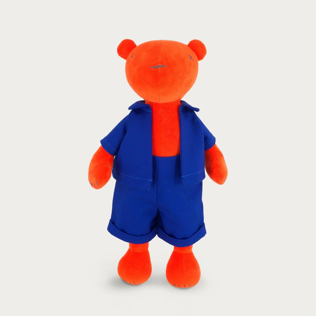 JERMAINE THE TEDDY BEAR - L: No clothing / Orange