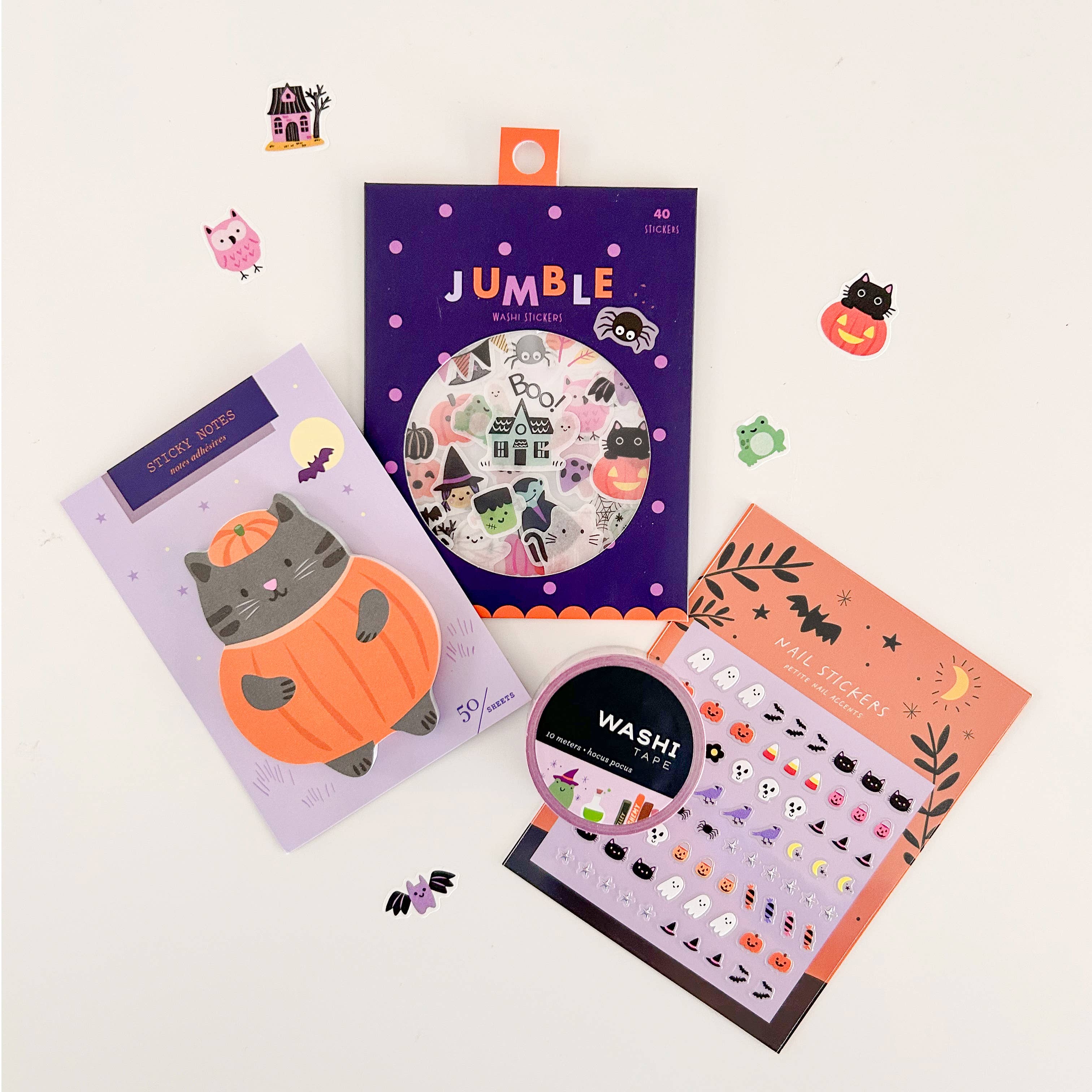 Halloween Jumble Washi Stickers