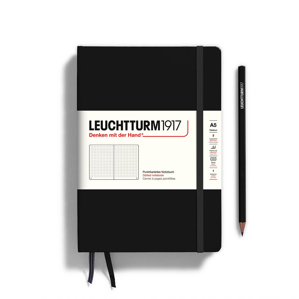 Notebooks - Medium (A5): Lilac / Hardcover / Plain