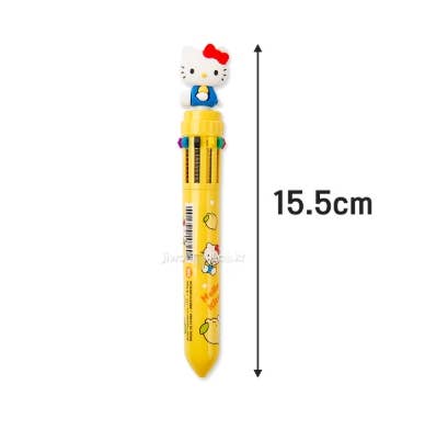 Hello Kitty Figure Mini 10-Color Pen