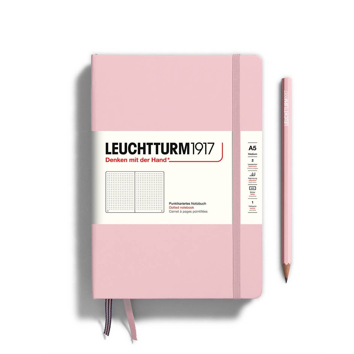Notebooks - Medium (A5): Lilac / Hardcover / Plain