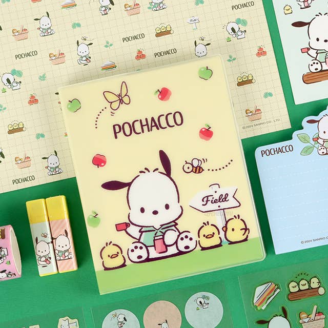 Pochacco Cute Diary Deco Bag Set/ Sanrio/ gift set