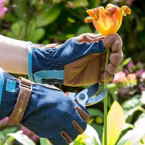 Dig The Glove - Denim - M/L