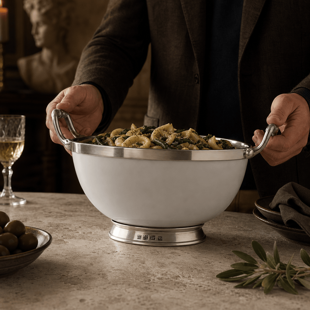 Serving Bowl Porcelain with Handles