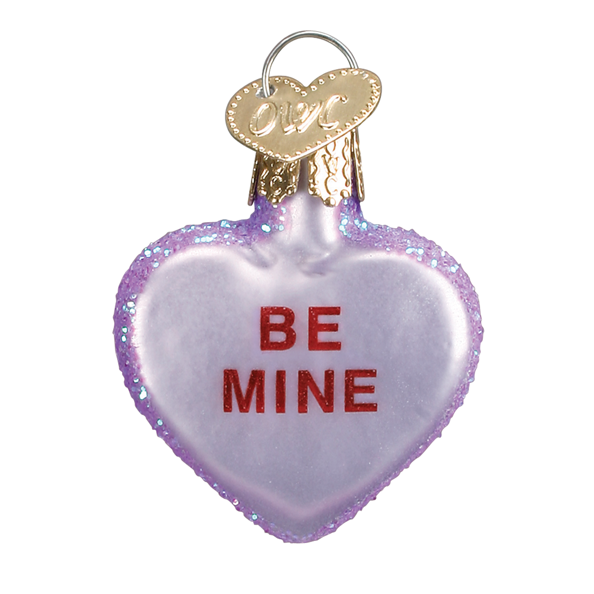 Conversation Heart Ornament - set of 12