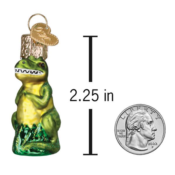 Mini T-Rex Ornament