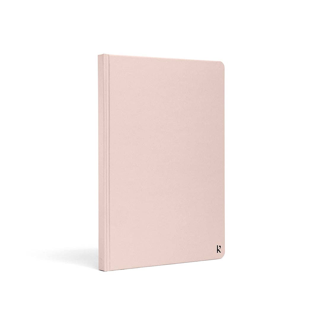 Karst - A5 Hardcover Notebook - Lined: Black