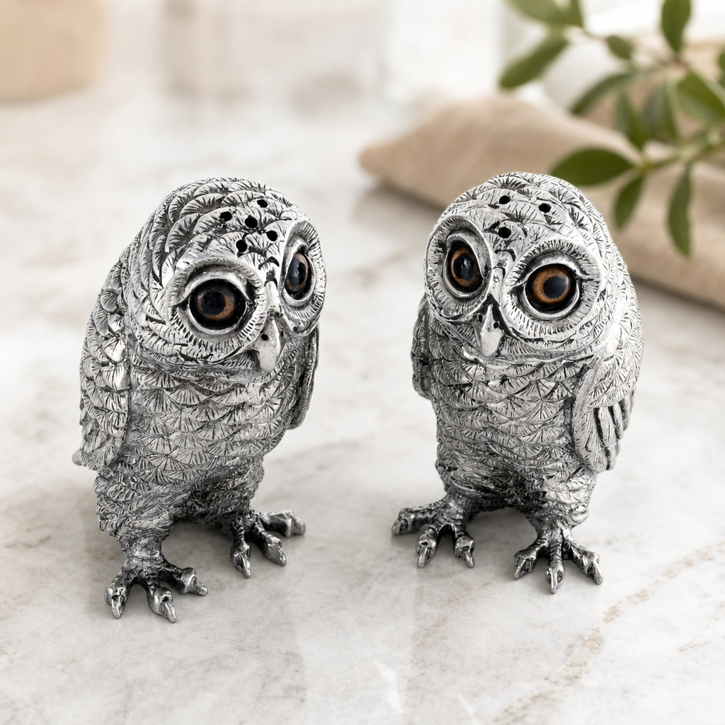 Owl Salt & Pepper Set