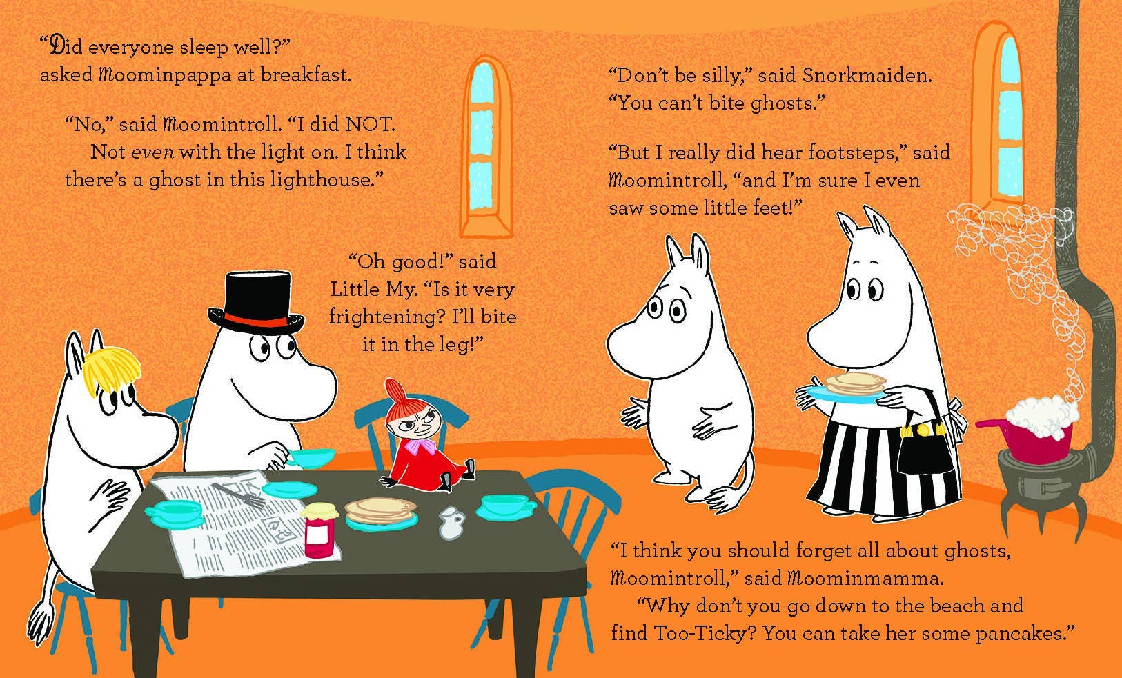 Moomin and the Little Ghost: Hardcover
