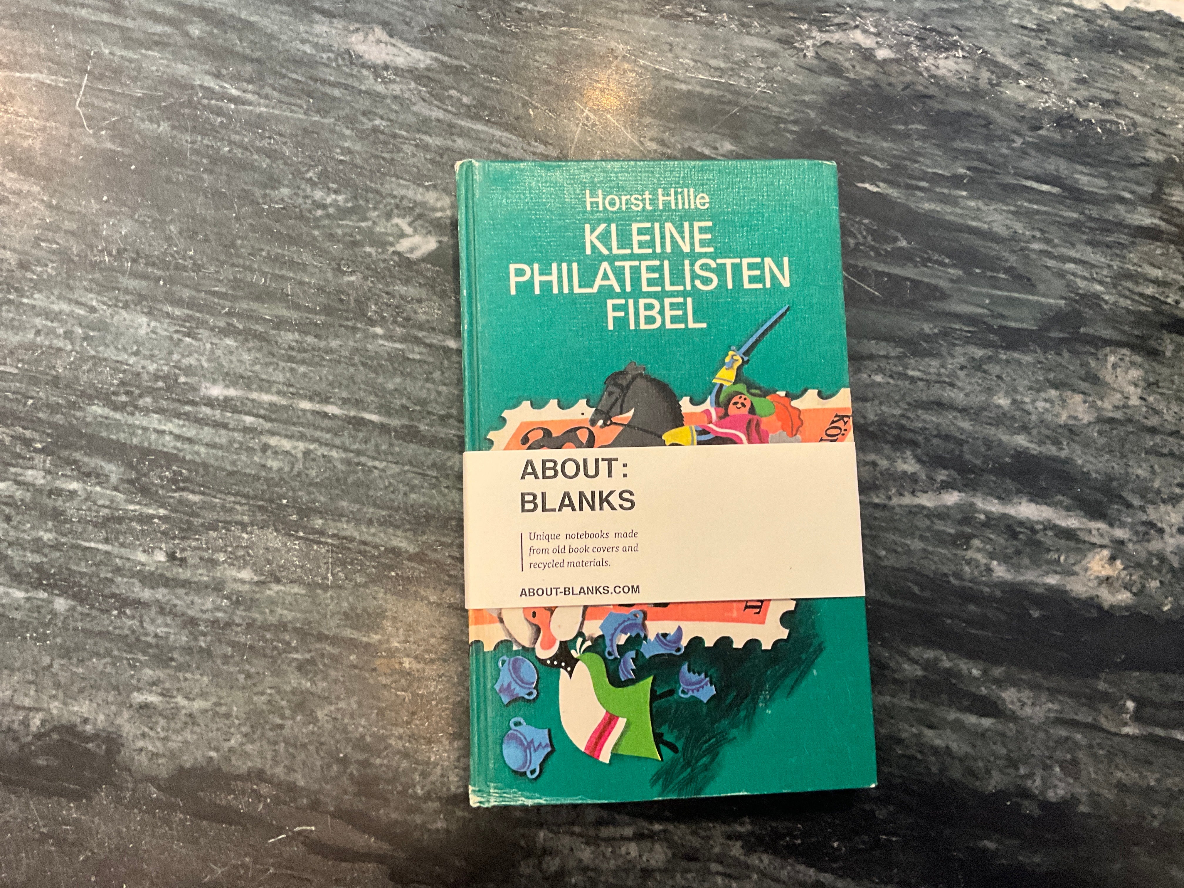 Vintage About Blanks Notebook: Klein philatelisten Fibel