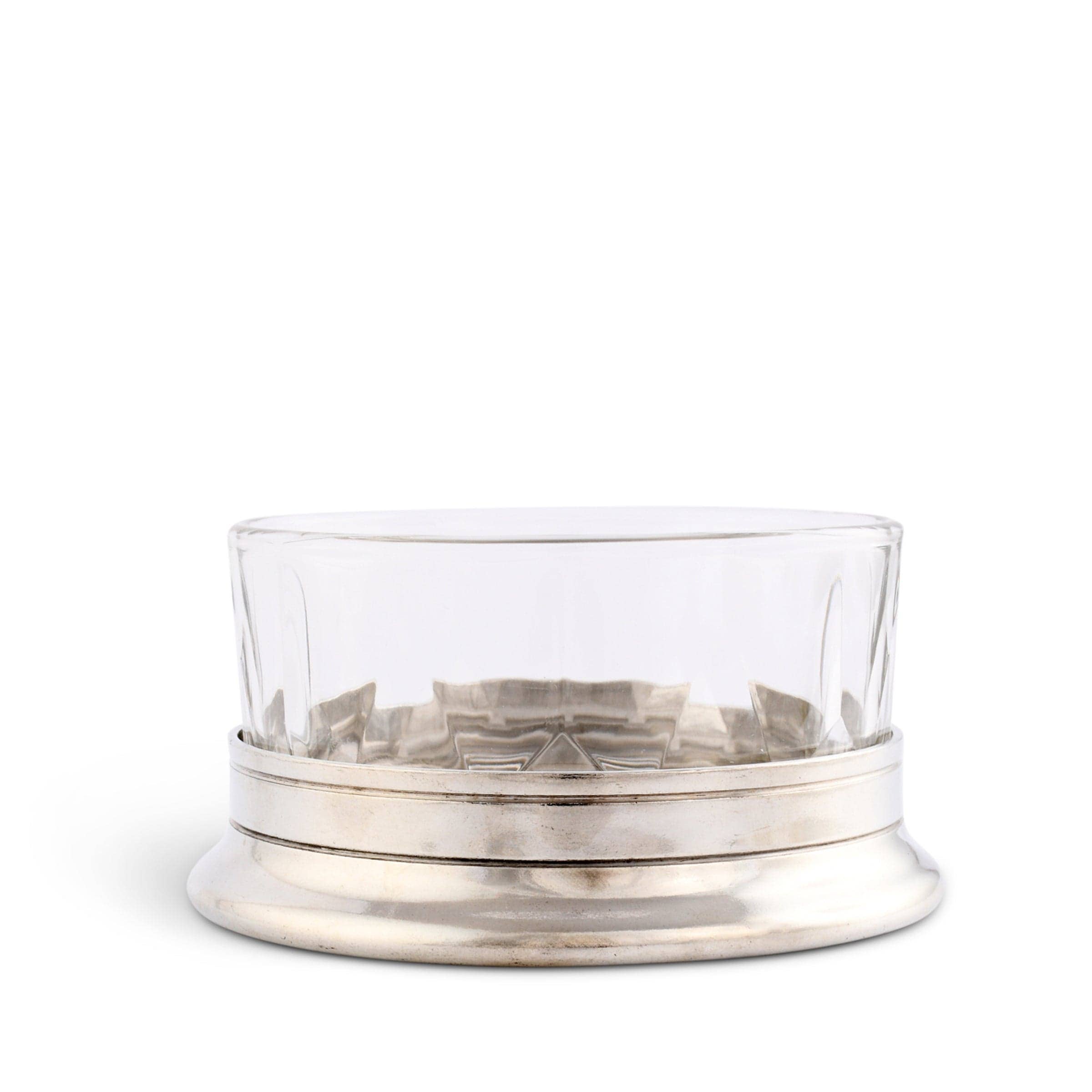 Nut Bowl Hatched Glass