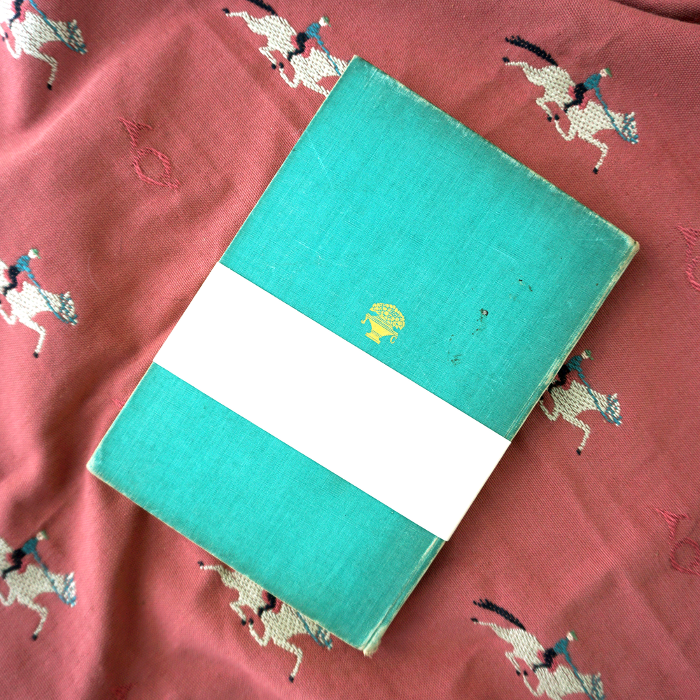 Vintage About Blanks Notebook: Teal Blue