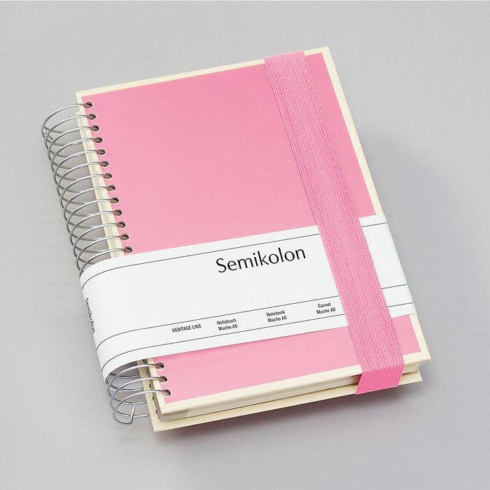 Heritage Line - Spiral Notebook Mucho: Orange / Medium