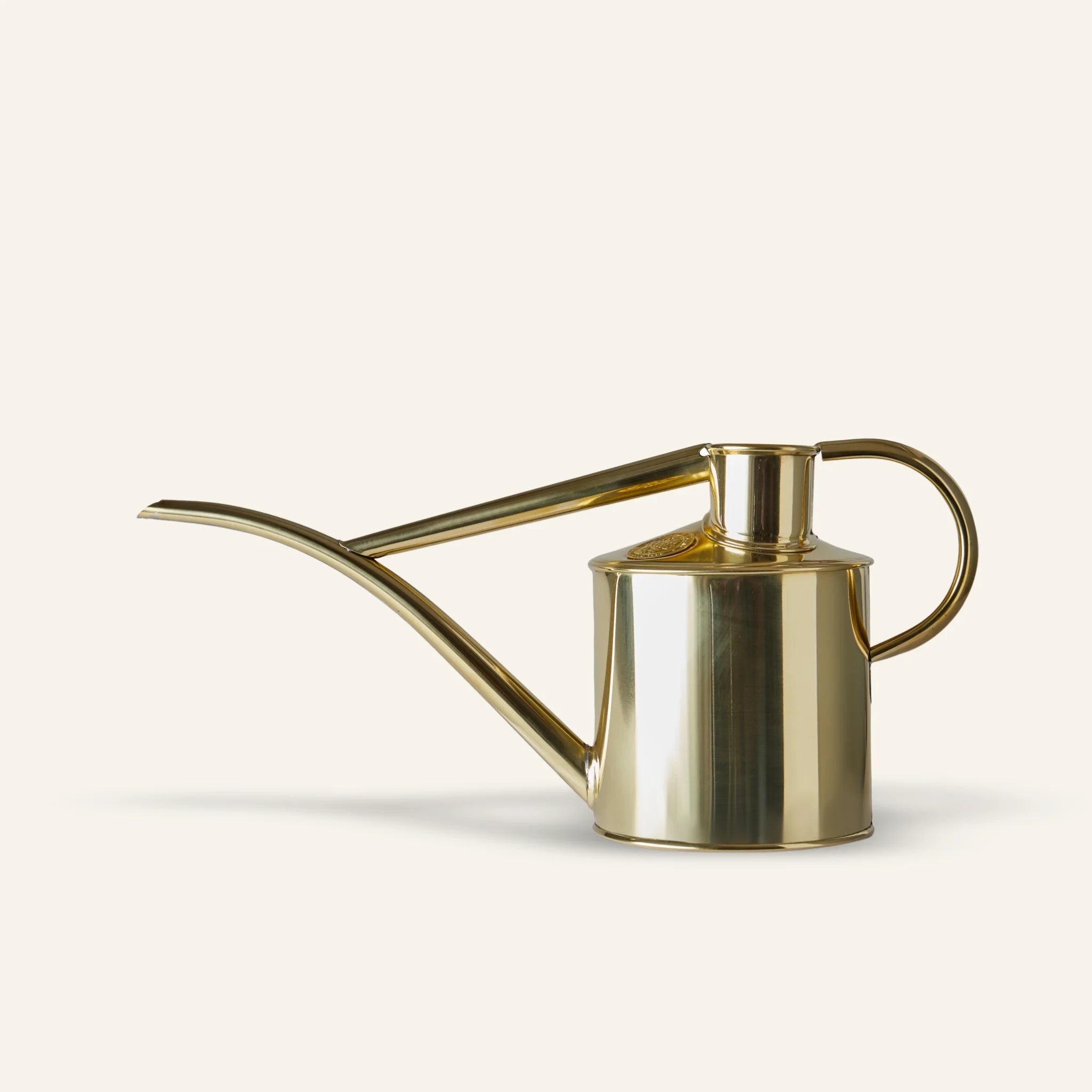 The Fazeley Flow Watering Can by Haws - Brass 2 pint