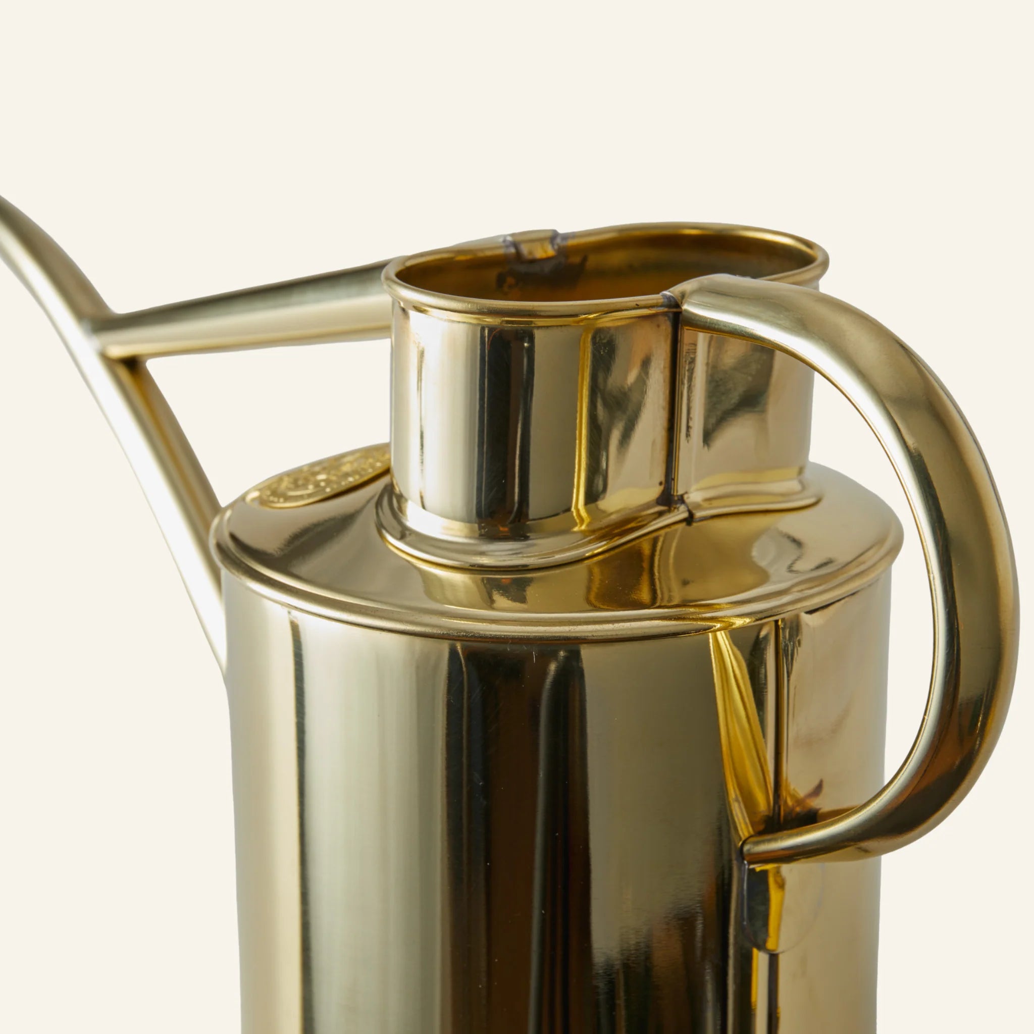 The Fazeley Flow Watering Can by Haws - Brass 2 pint