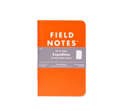 Field Notes - EXPEDITION WATERPROOF NOTEBOOKS - 3 PACK