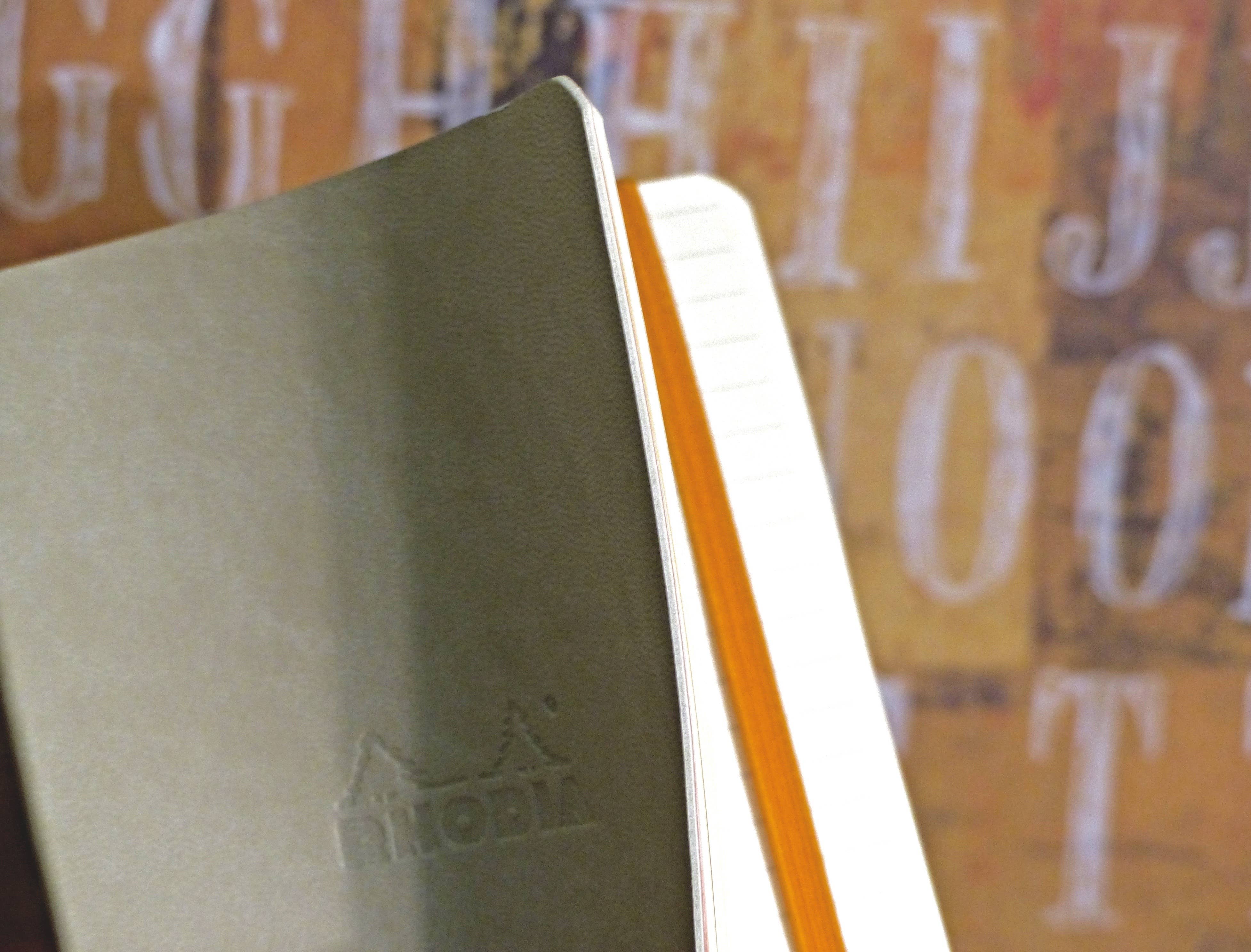 Rhodia Softcover Journal (Large) 7.5 x 9.75: Silver Dot Grid